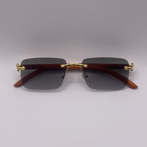 Cartier Rimless Rectangular Glasses